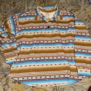 Ariat Multicolor Striped Button-Down Shirt